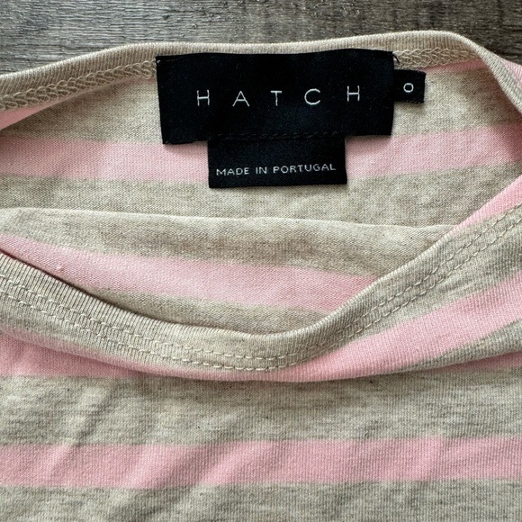 Hatch Tops - Hatch maternity striped long sleeve size 0